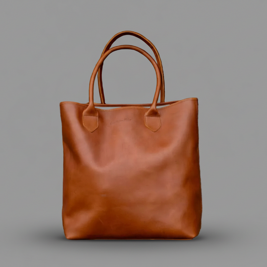 Wellington Tote - Cognac