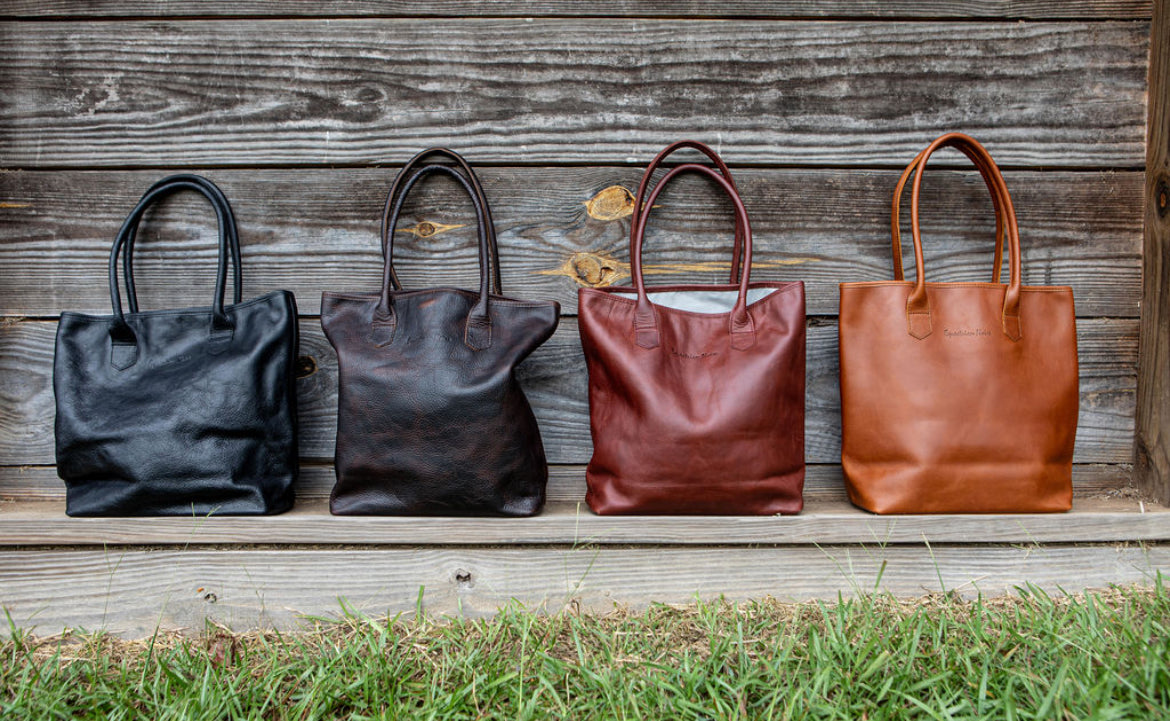 Petite Wellington Tote - Oxblood