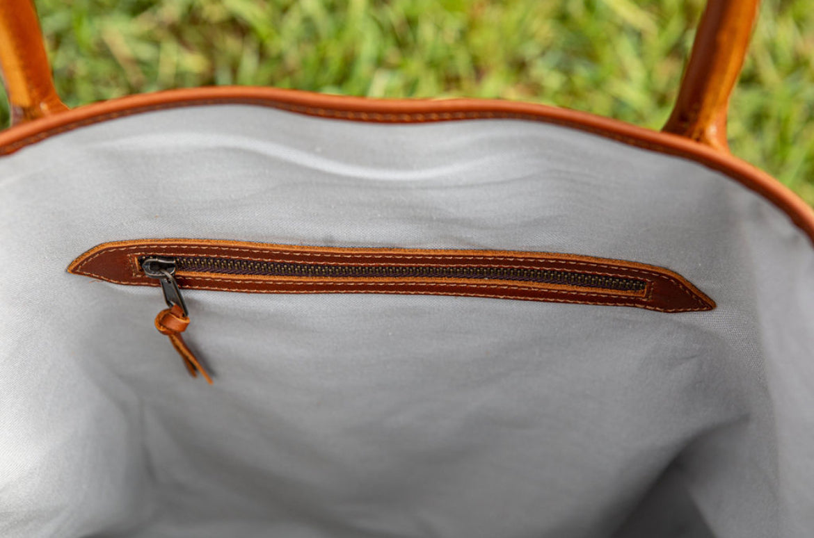 Wellington Tote - Cognac