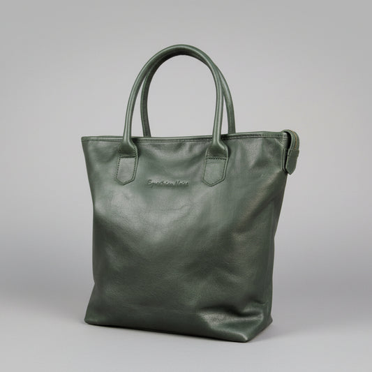 Petite Wellington Tote - Hunter Green