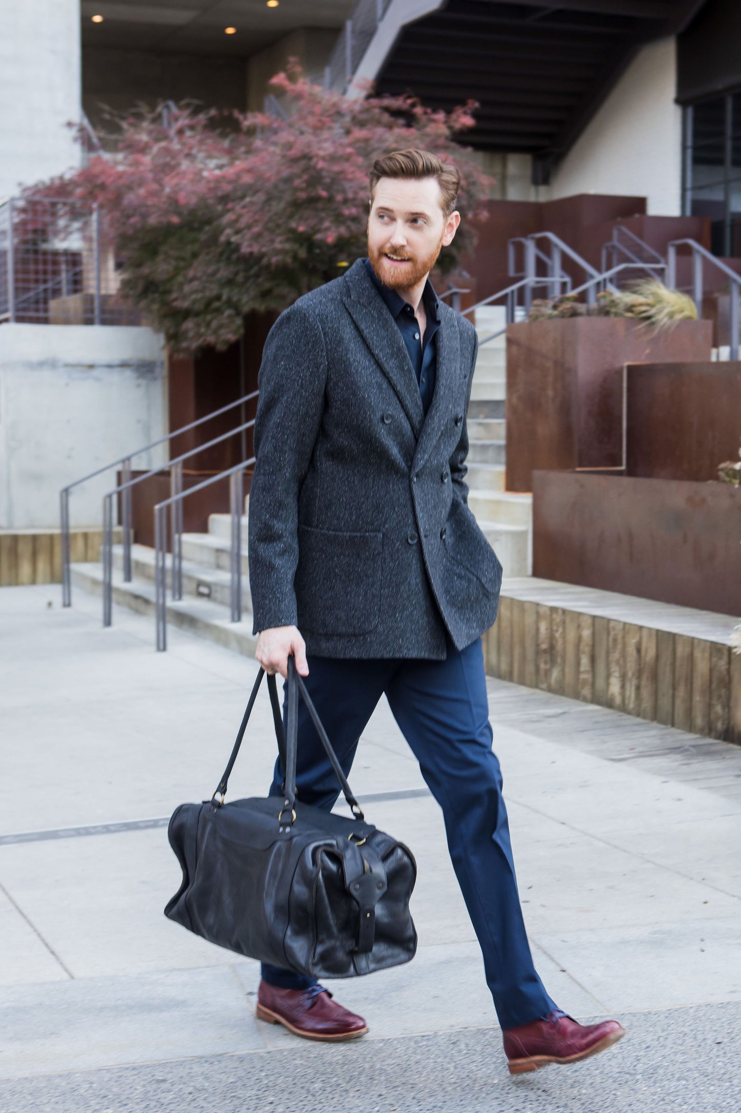 Aiken Weekender Bag - Noire on Noire