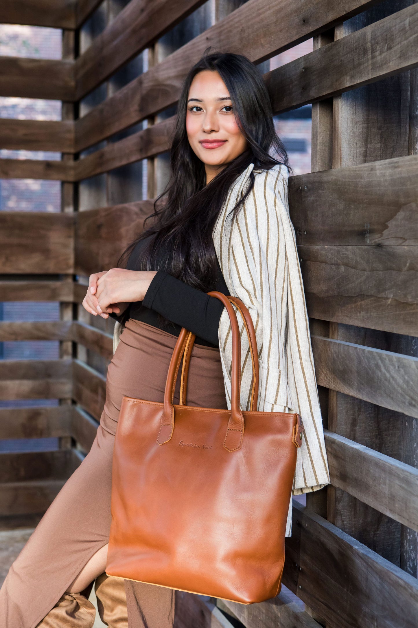 Wellington Tote - Cognac