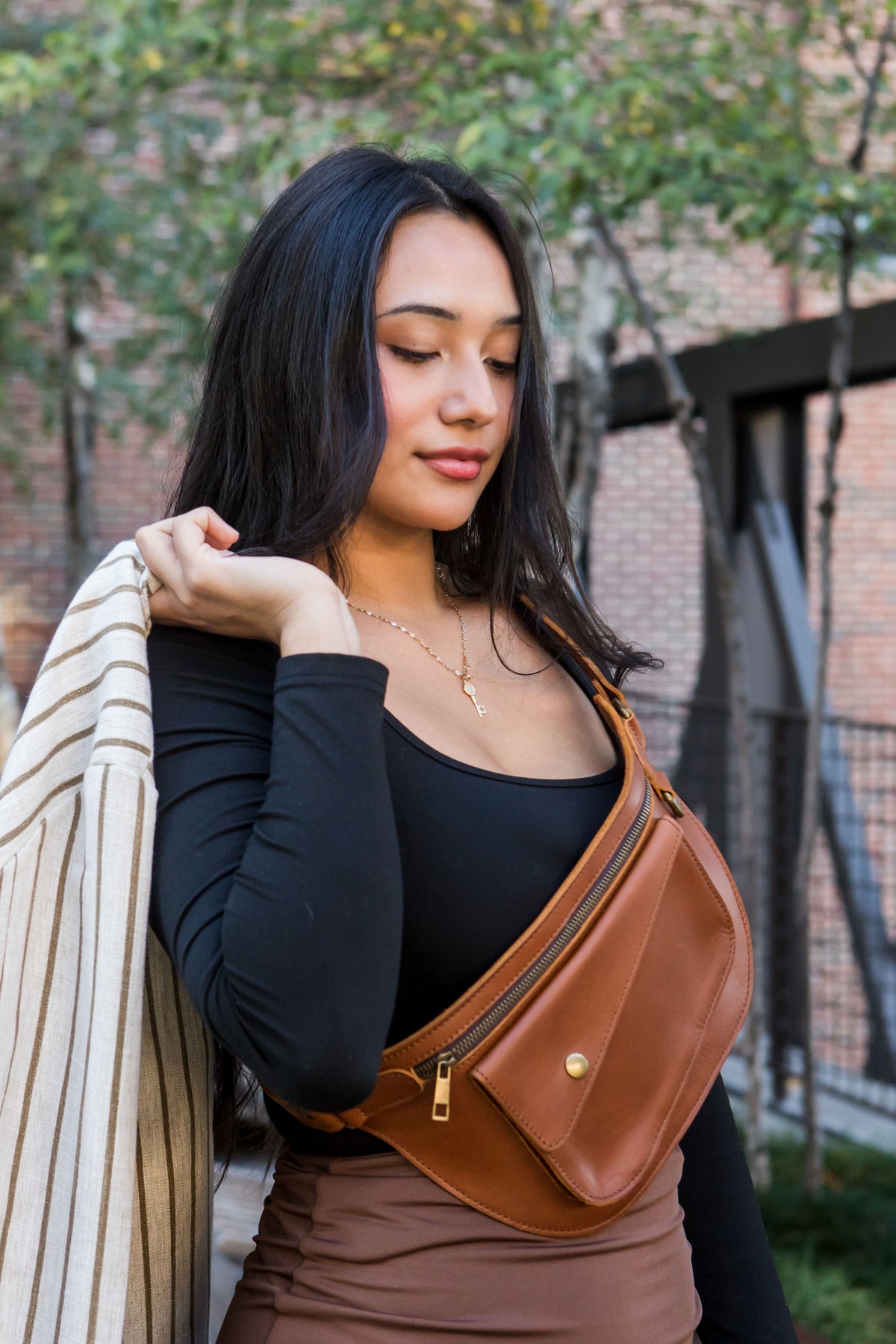 Bandera Bandolier Bag - Cognac