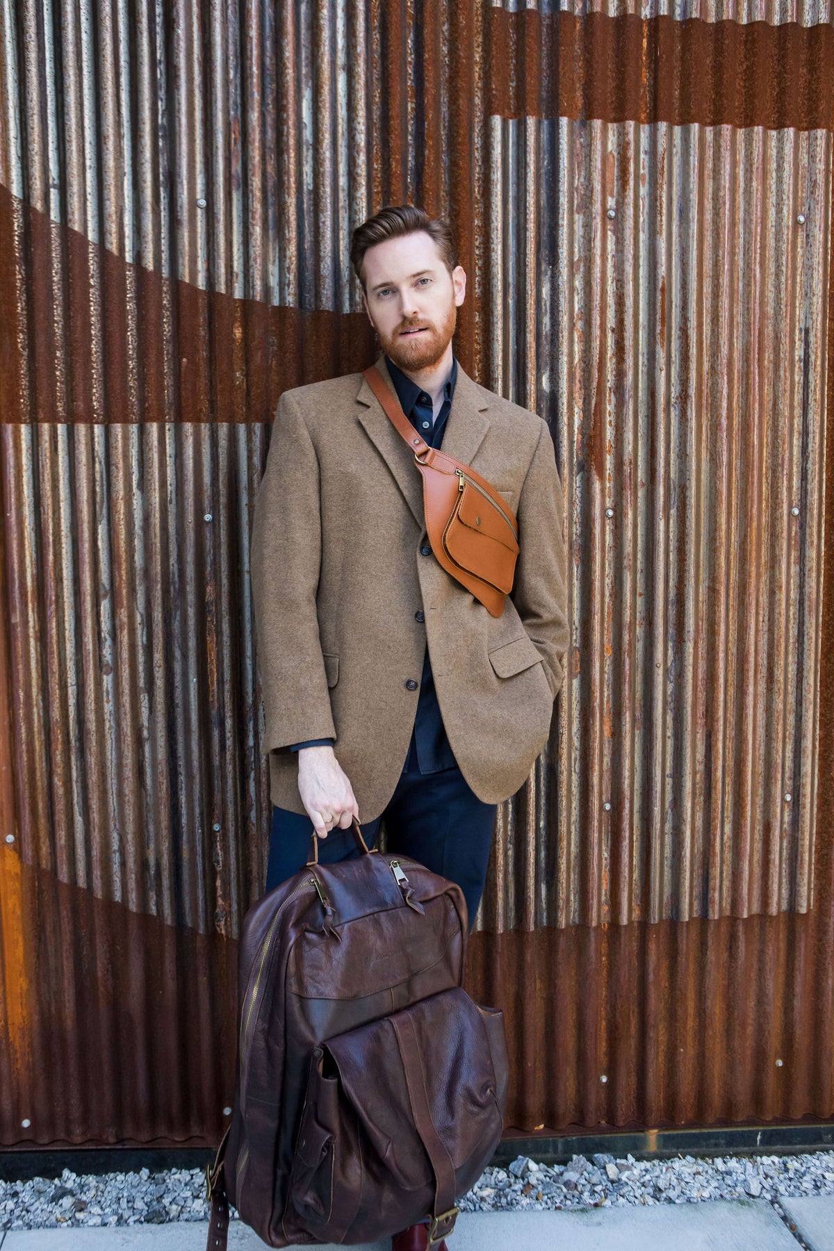 Bandera Bandolier Bag - Cognac