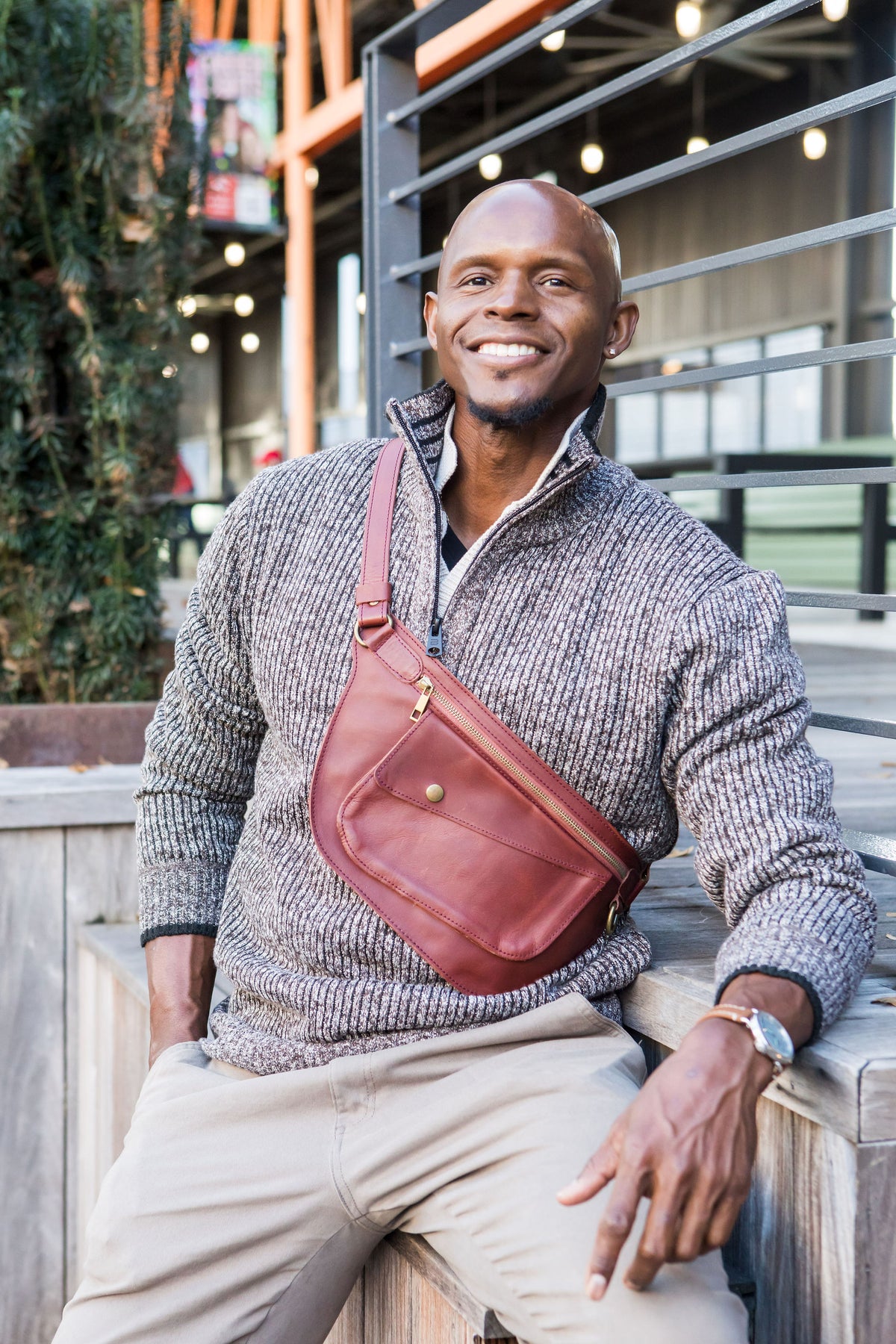 Bandera Bandolier Bag - Oxblood