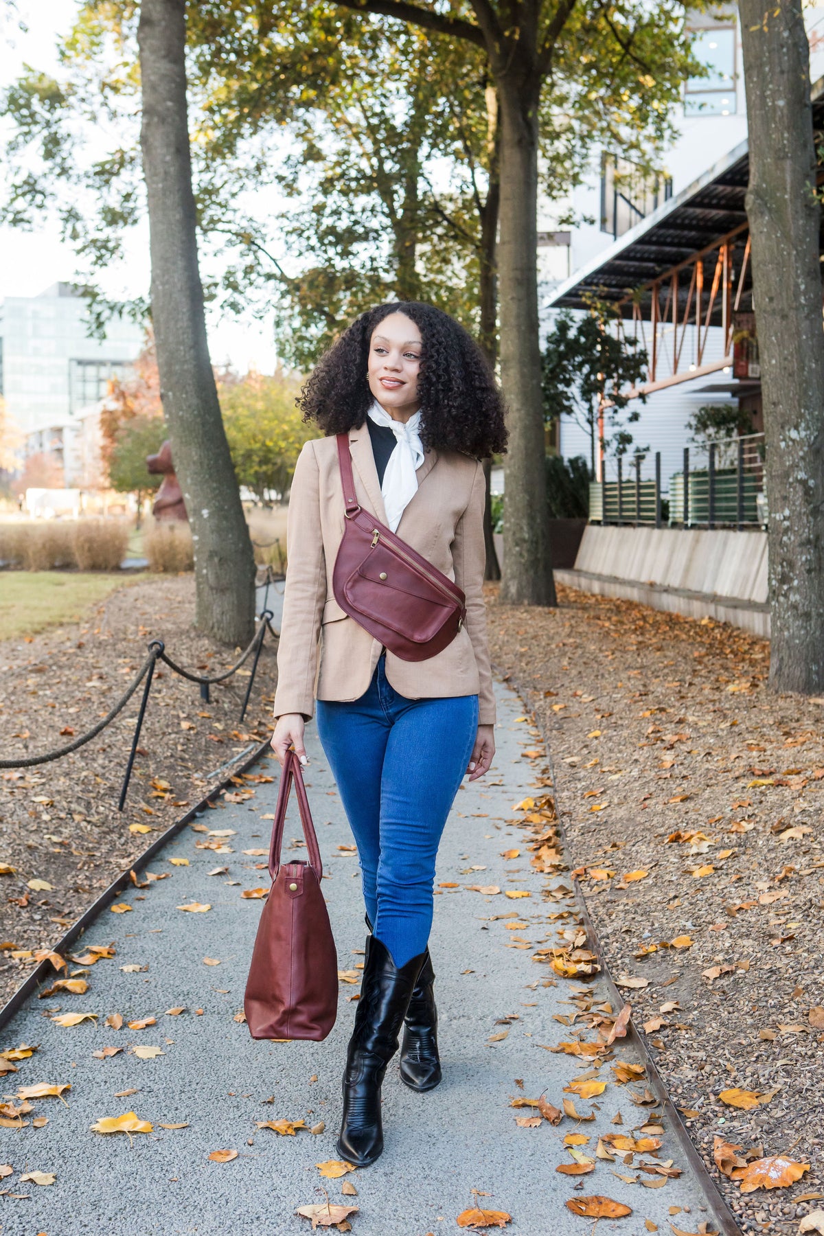 Bandera Bandolier Bag - Oxblood