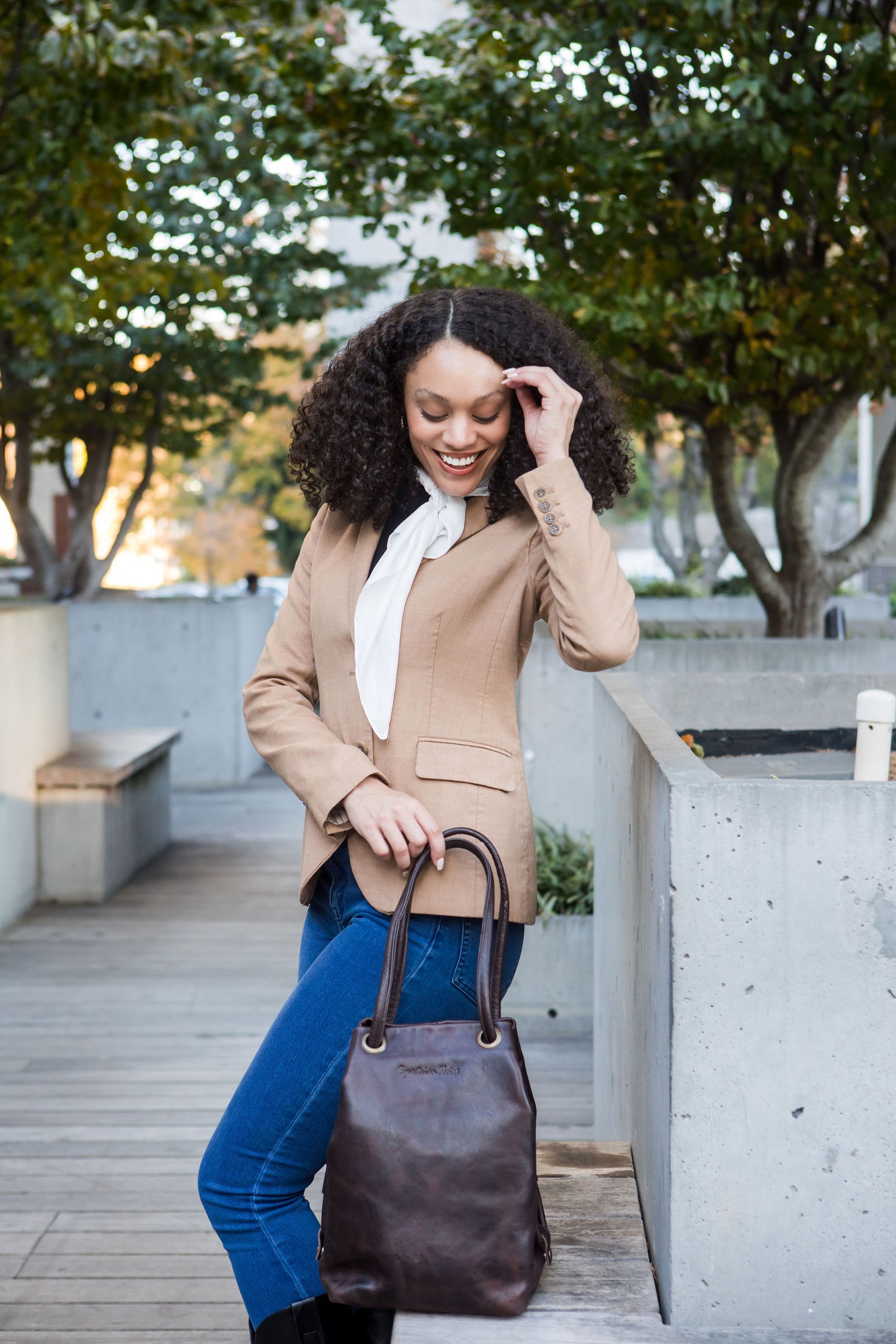 Camden Bucket bag - Espresso