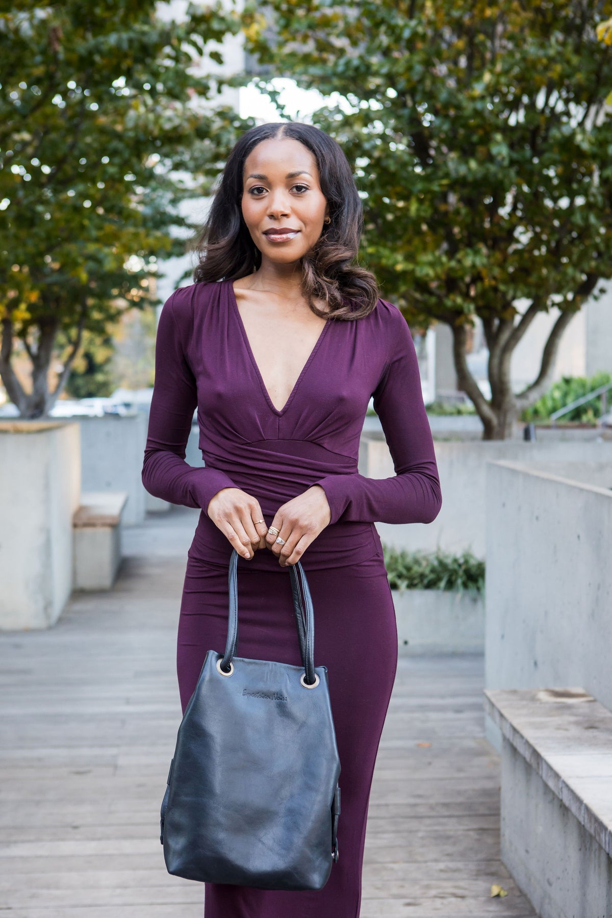 Camden Bucket bag - Noire