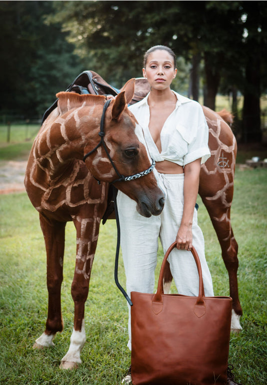 Wellington Tote - Cognac