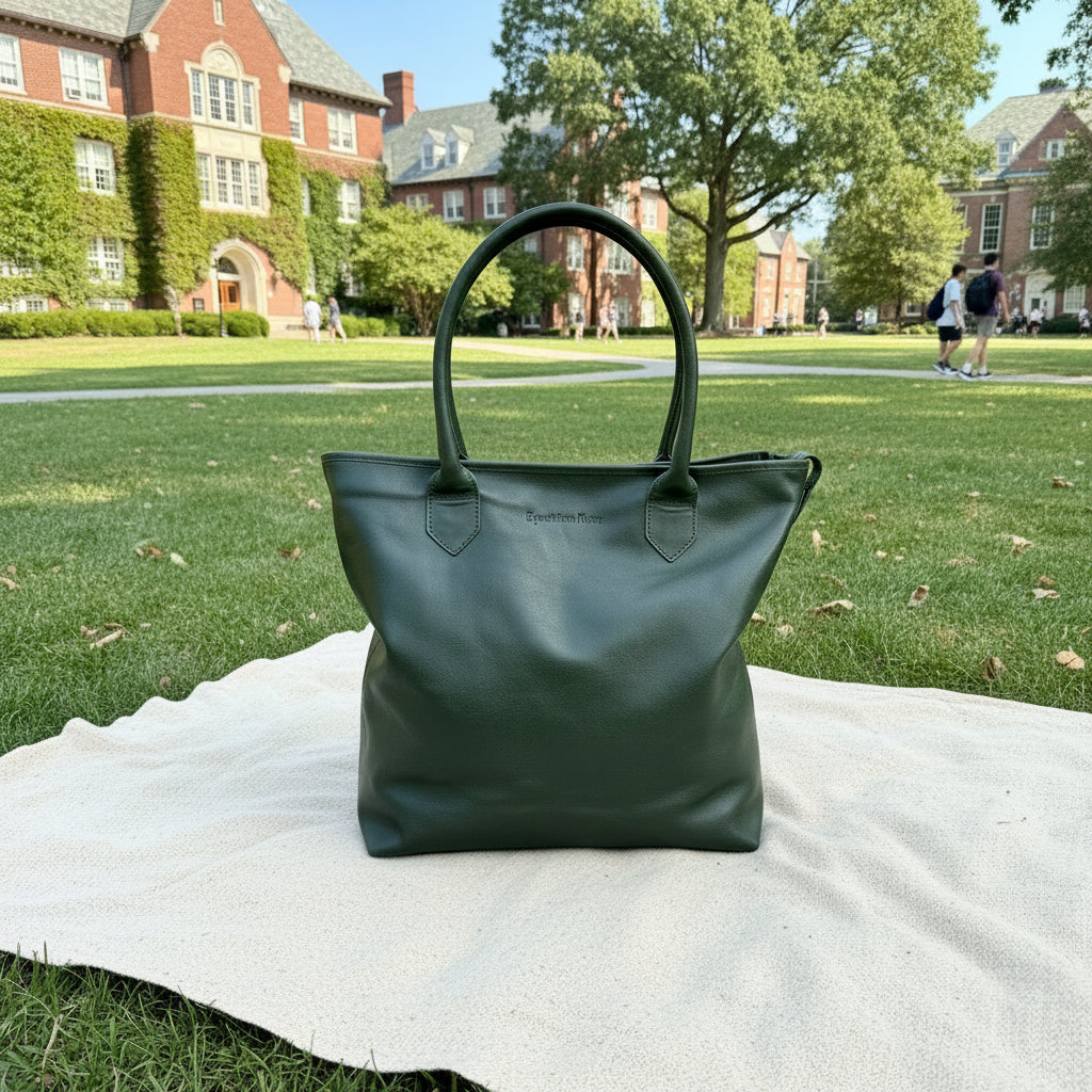 Wellington Tote - Hunter Green