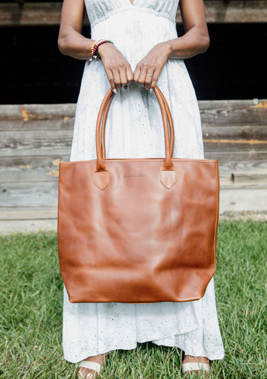 Wellington Tote - Cognac