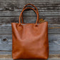 XL tote bag in Cognac