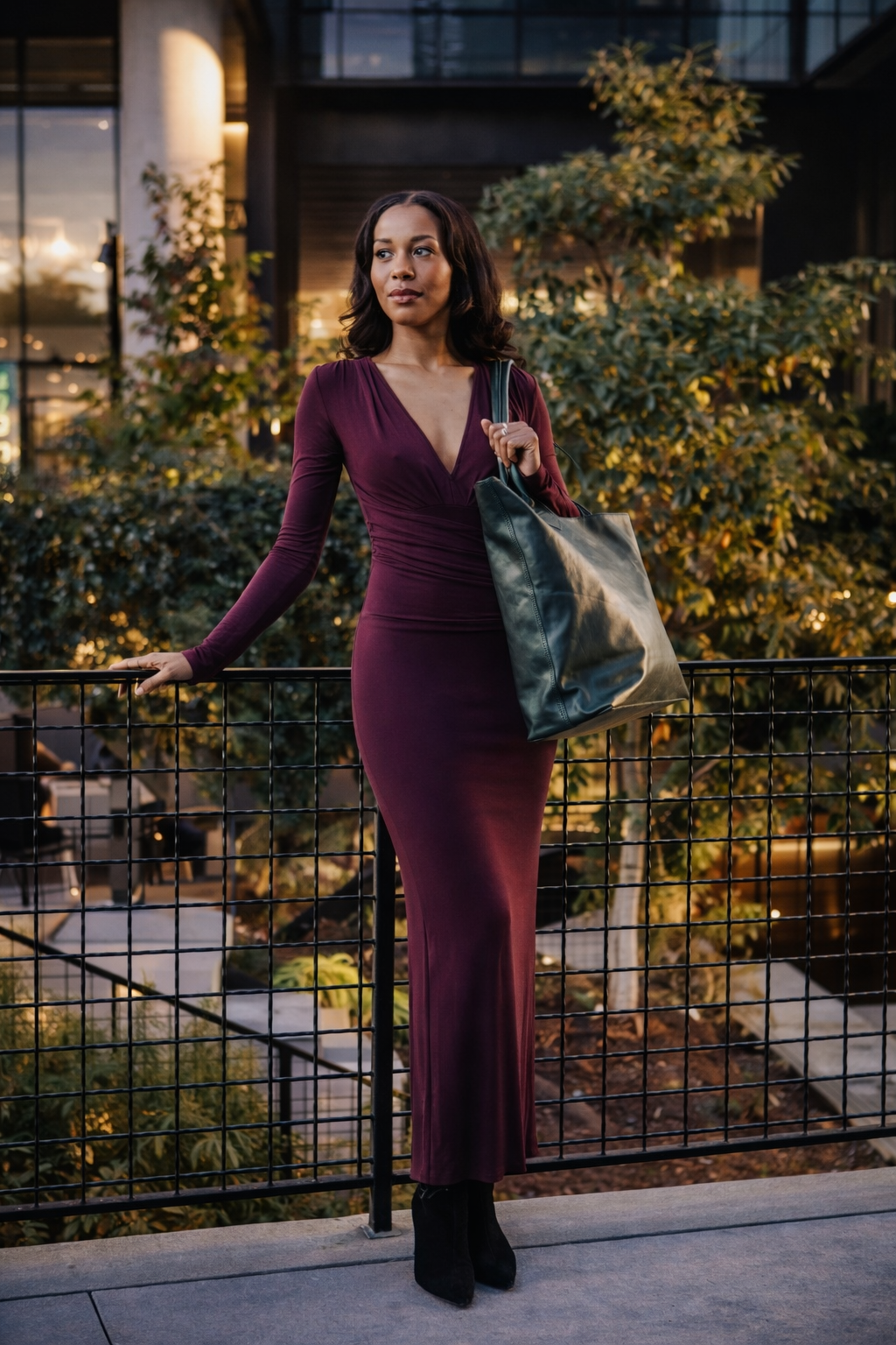 Wellington Tote - Hunter Green