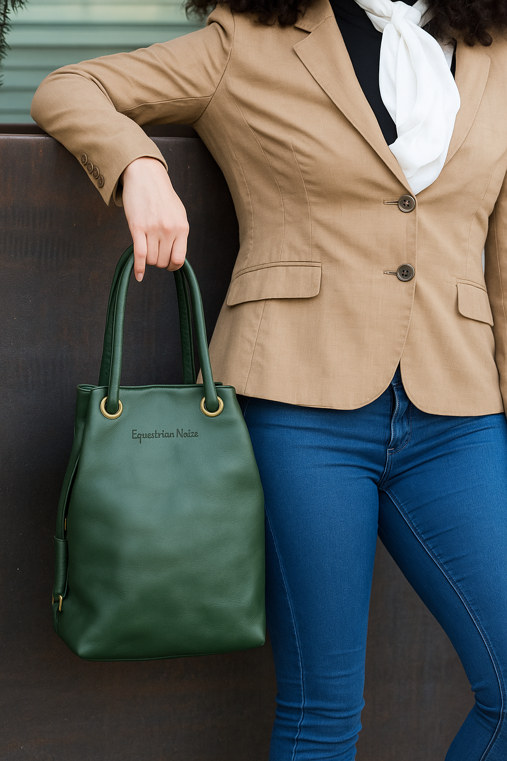 Camden Bucket bag - Hunter Green