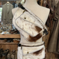 Bandera Bandolier Bag - Hair On Brown & White