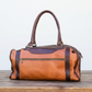 Aiken Weekender Bag - Chocolate & Cognac