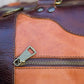 Aiken Weekender Bag - Chocolate & Cognac