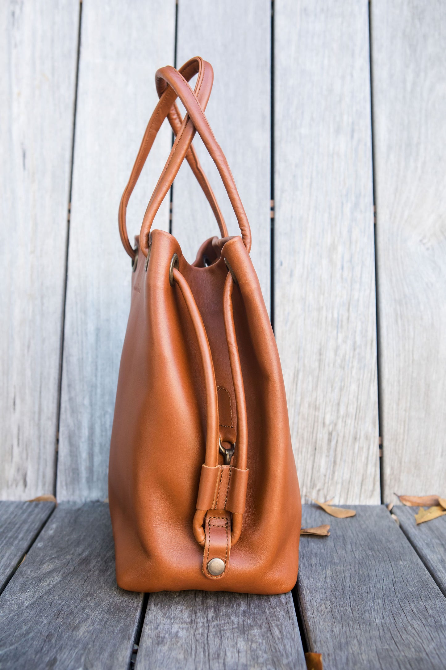 Camden Bucket bag - Cognac