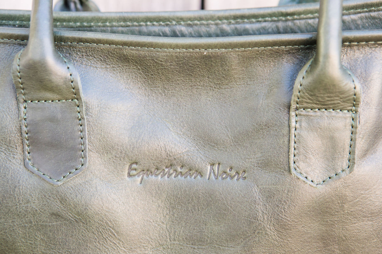 Petite Wellington Tote - Hunter Green