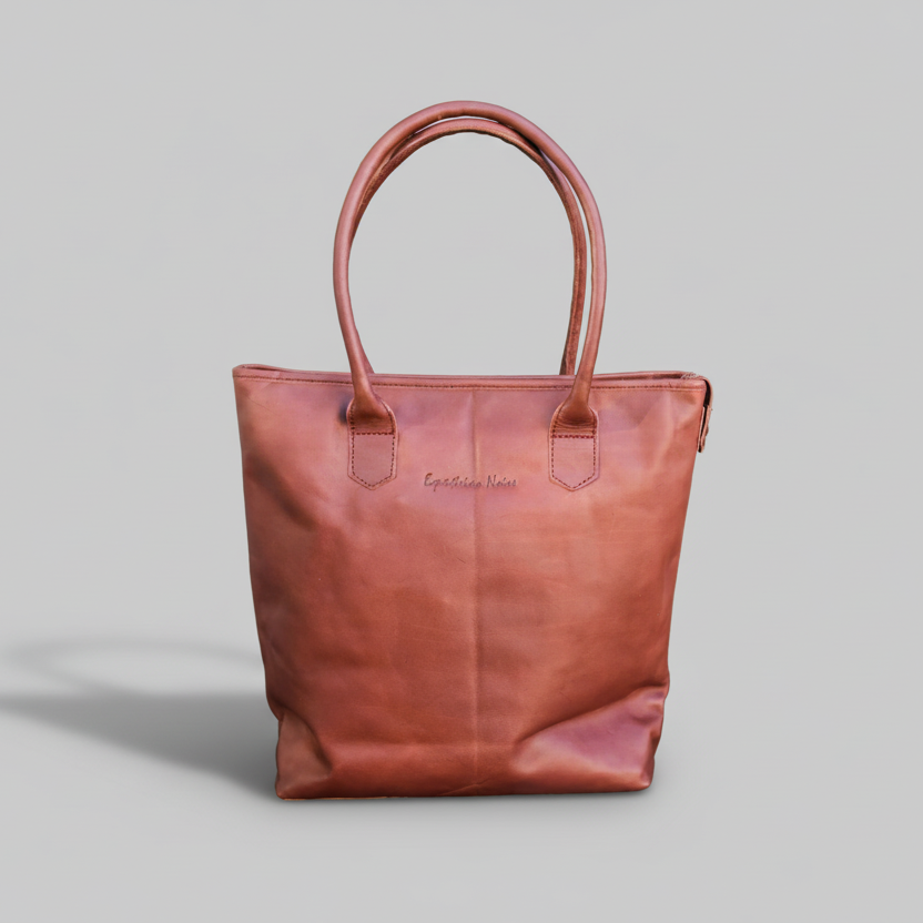 Petite Wellington Tote - Oxblood