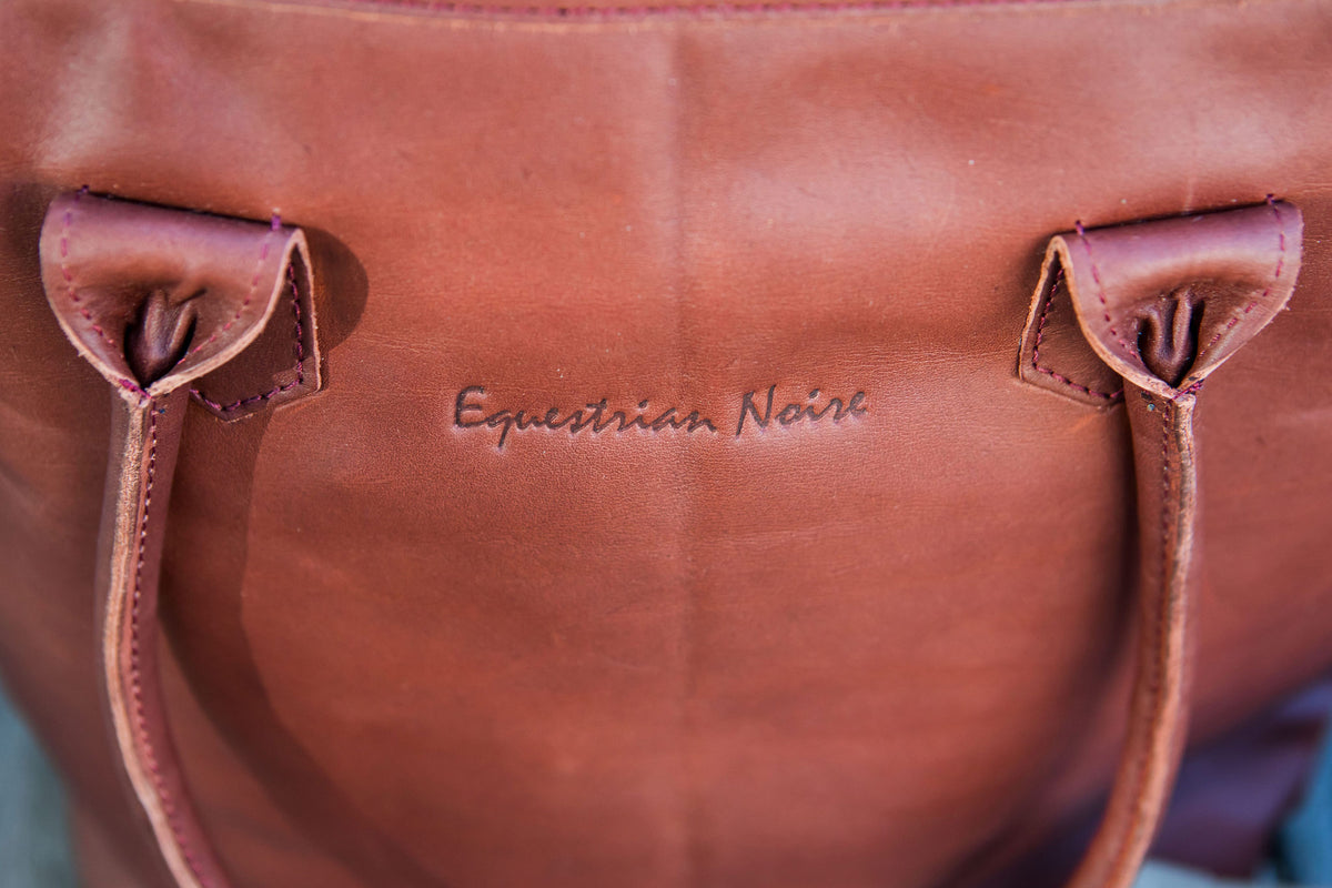 Petite Wellington Tote - Oxblood