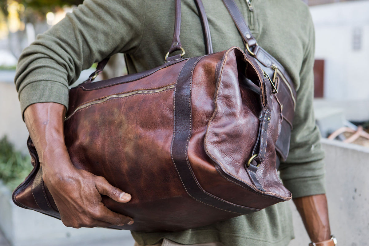 Aiken Weekender Bag - Double Chocolate