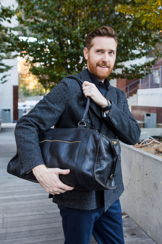 Aiken Weekender Bag - Noire on Noire