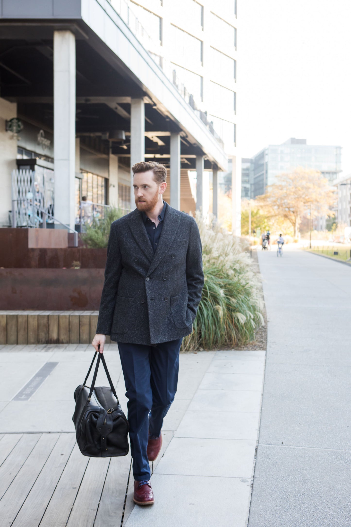 Aiken Weekender Bag - Noire on Noire