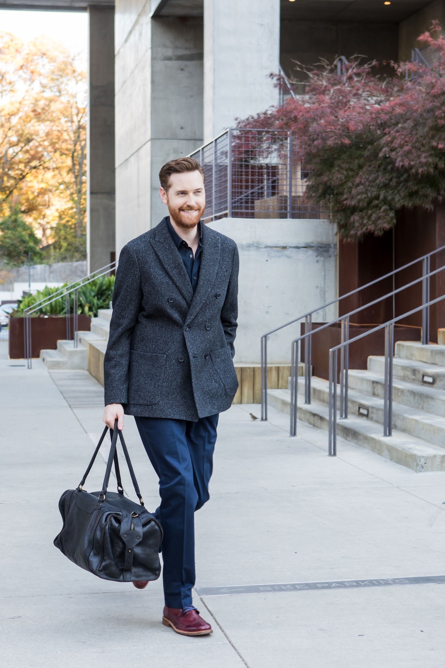 Aiken Weekender Bag - Noire on Noire