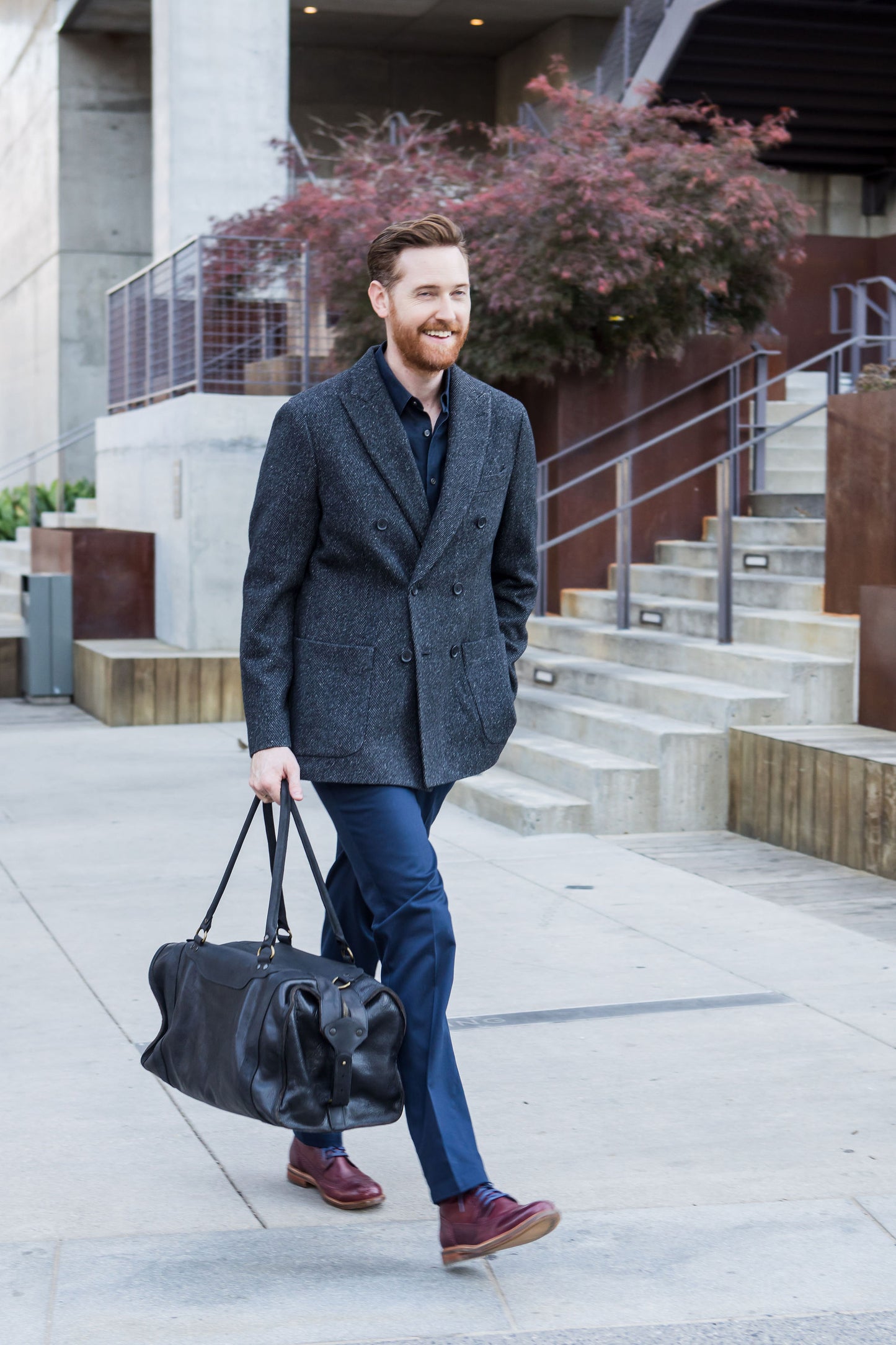 Aiken Weekender Bag - Noire on Noire