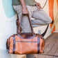 Aiken Weekender Bag - Chocolate & Cognac