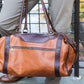 Aiken Weekender Bag - Chocolate & Cognac