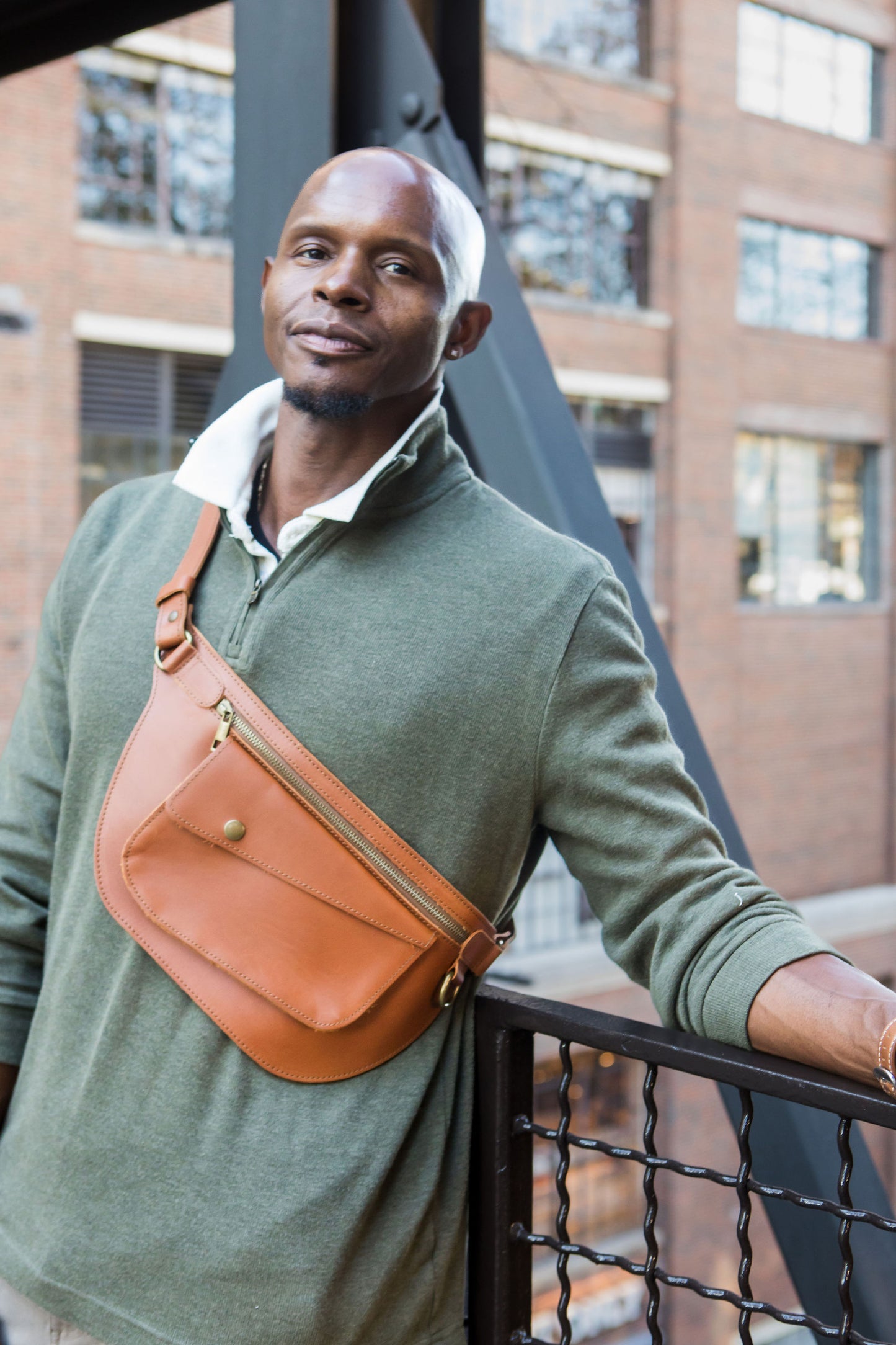 Bandera Bandolier Bag - Cognac