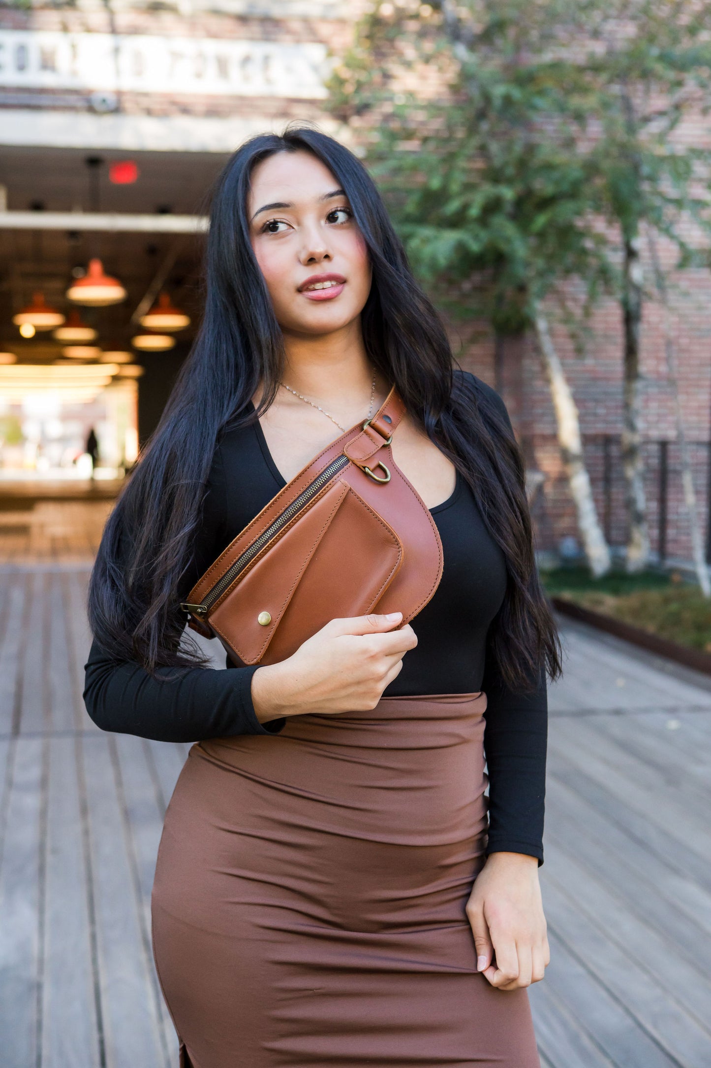 Bandera Bandolier Bag - Cognac