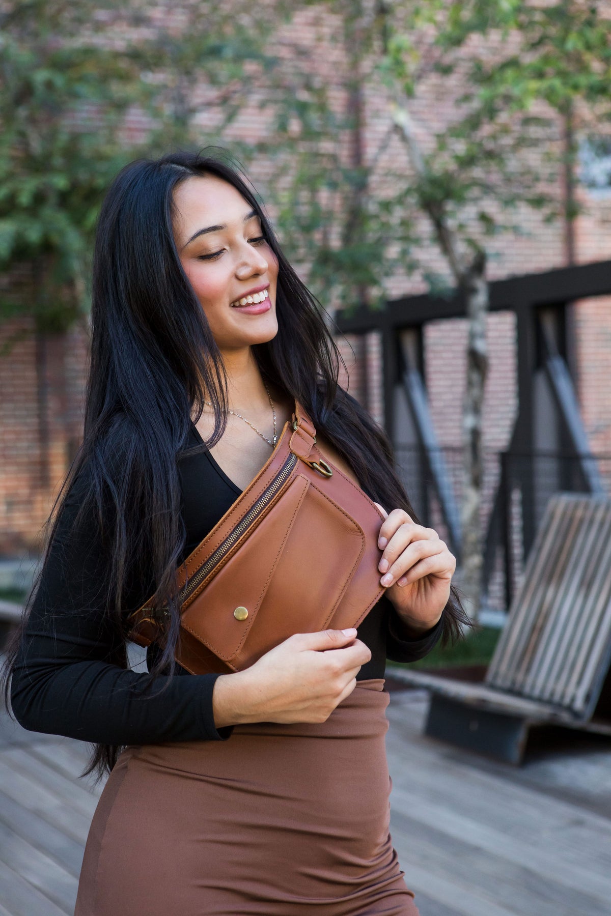 Bandera Bandolier Bag - Cognac