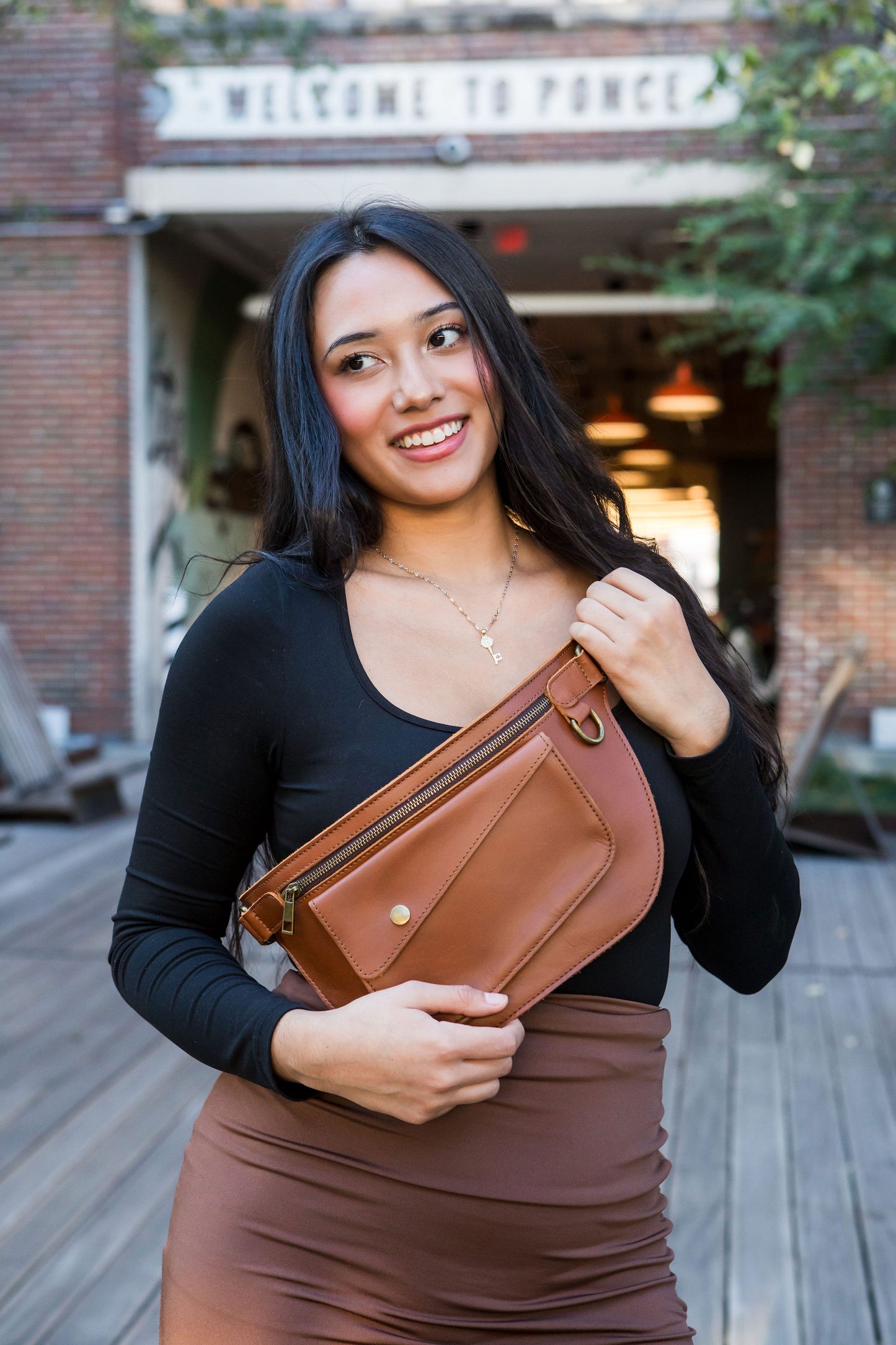 Bandera Bandolier Bag - Cognac