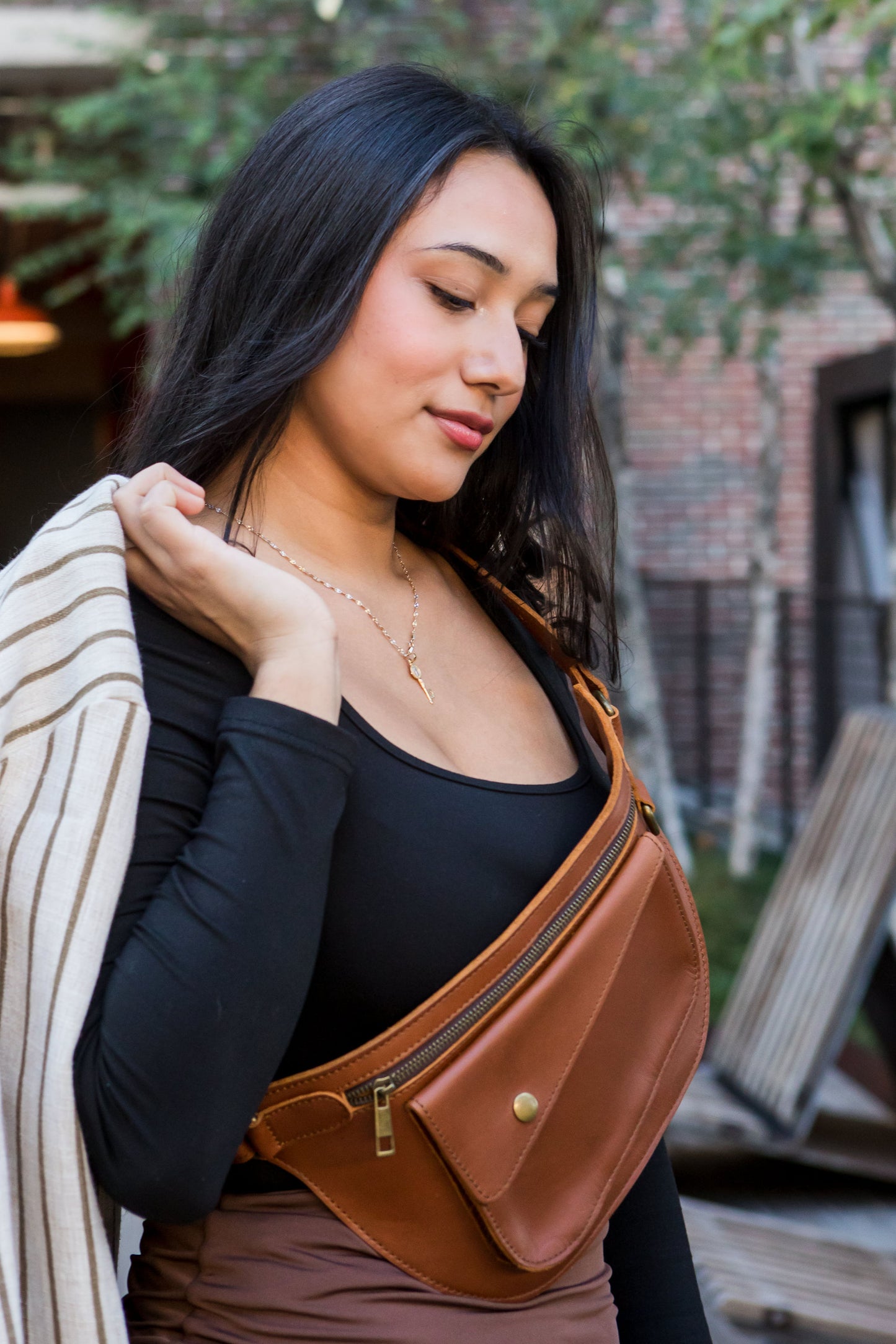 Bandera Bandolier Bag - Cognac