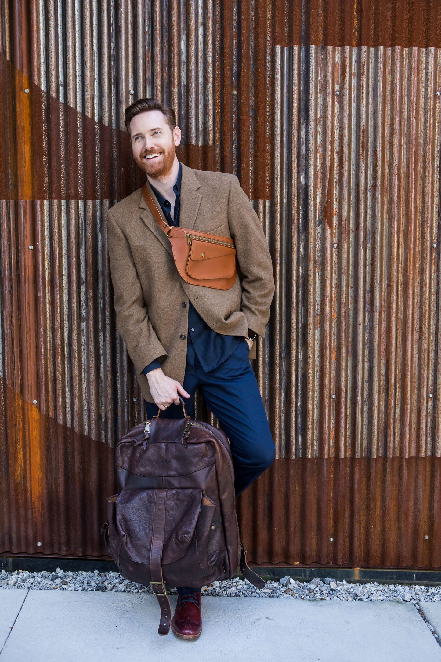 Bandera Bandolier Bag - Cognac