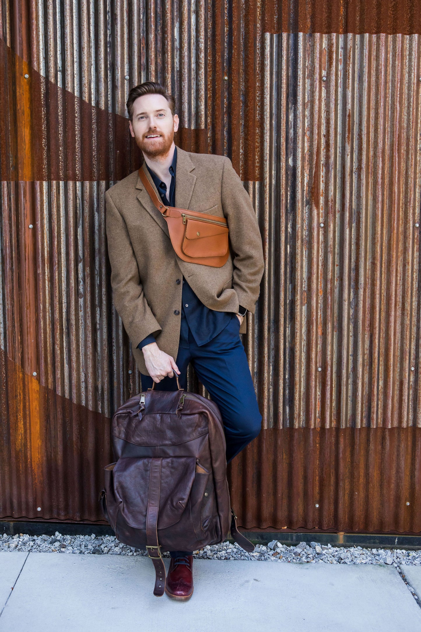 Bandera Bandolier Bag - Cognac