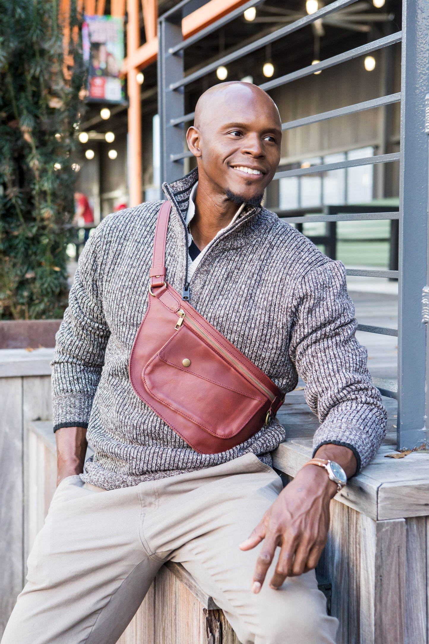 Bandera Bandolier Bag - Oxblood