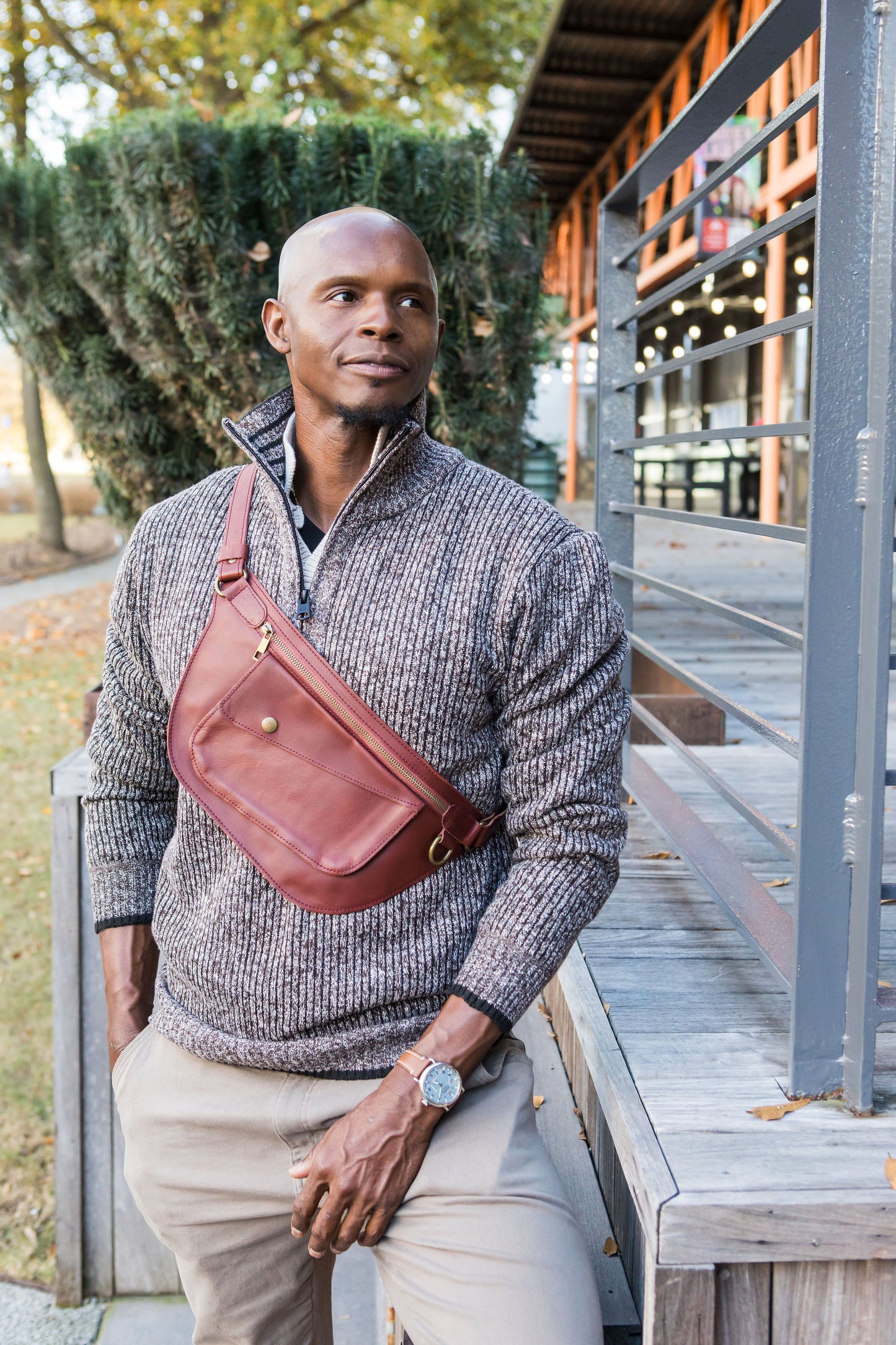 Bandera Bandolier Bag - Oxblood
