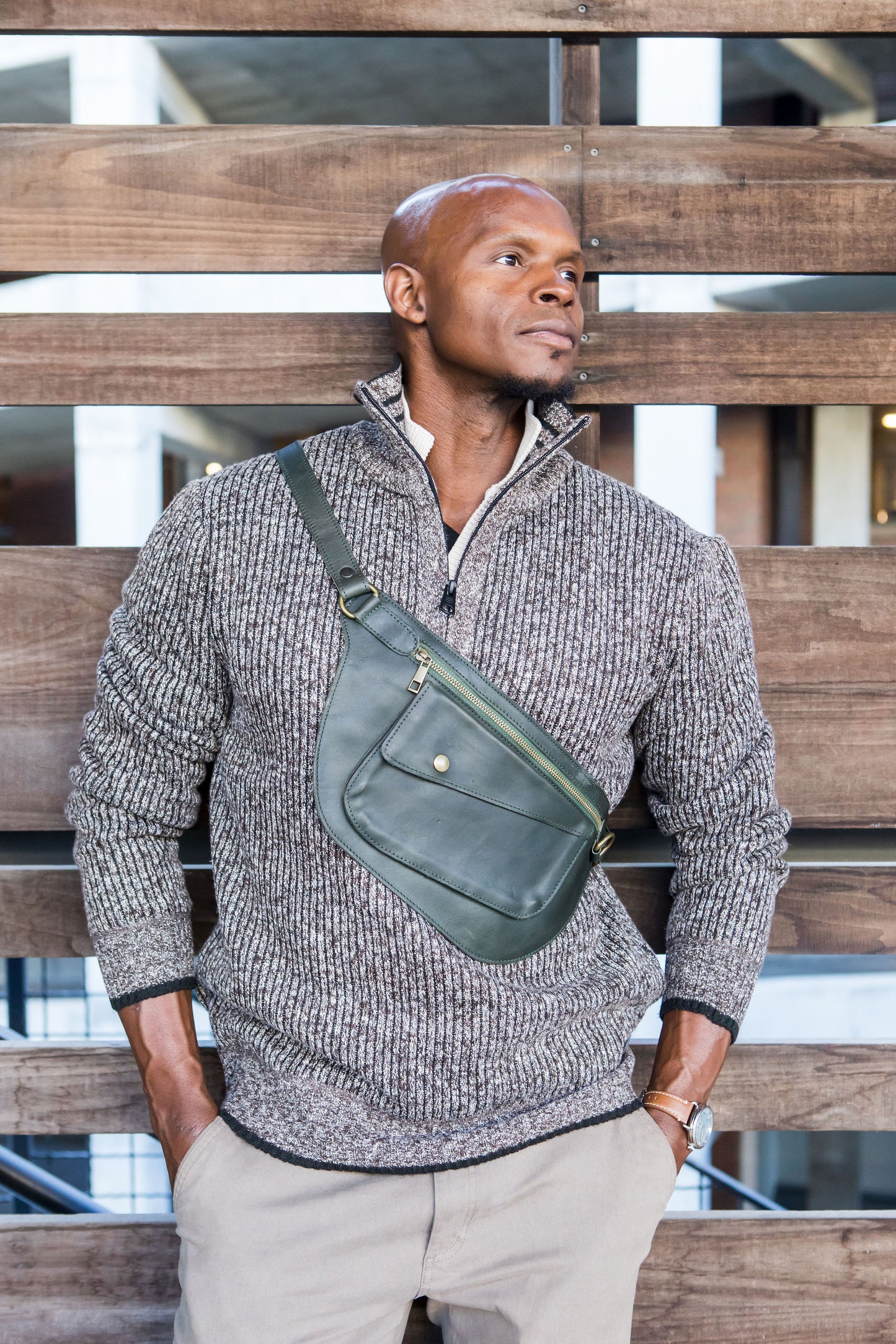 Bandera Bandolier Bag - Hunter Green