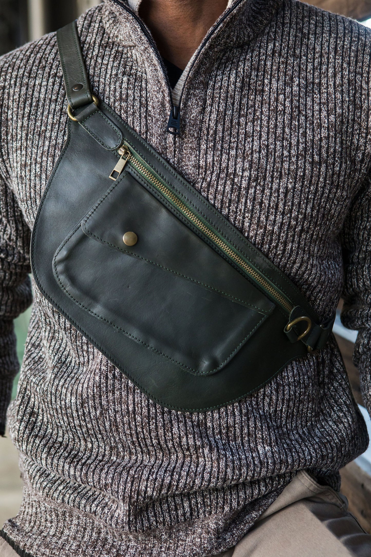 Bandera Bandolier Bag - Hunter Green