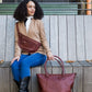 Wellington Tote - Oxblood