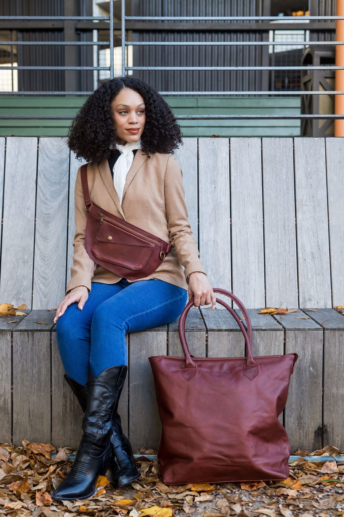 Bandera Bandolier Bag - Oxblood