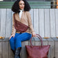 Wellington Tote - Oxblood