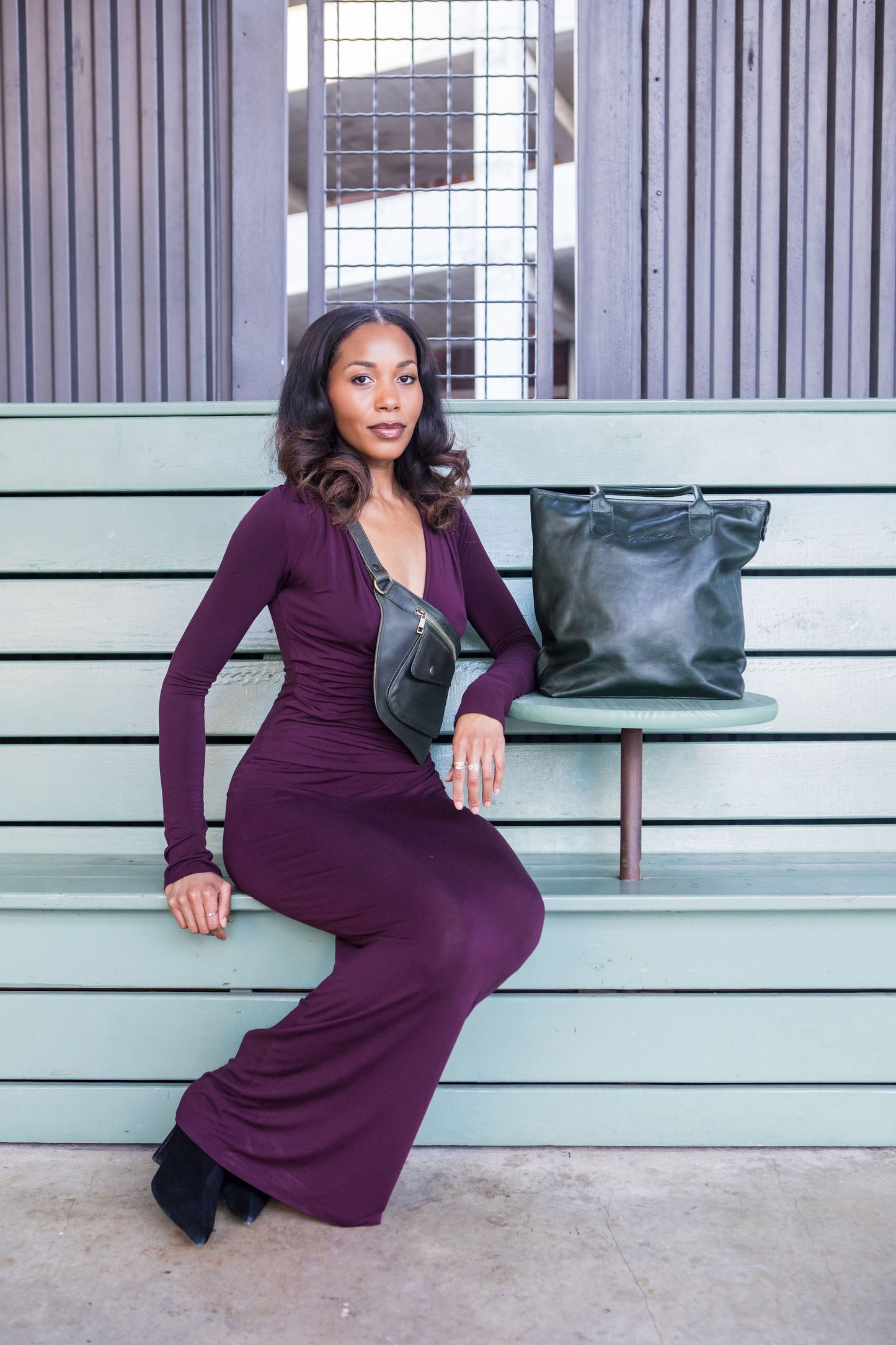 Petite Wellington Tote - Hunter Green