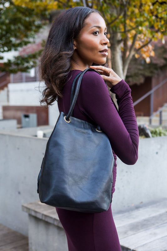 Camden Bucket bag - Noire