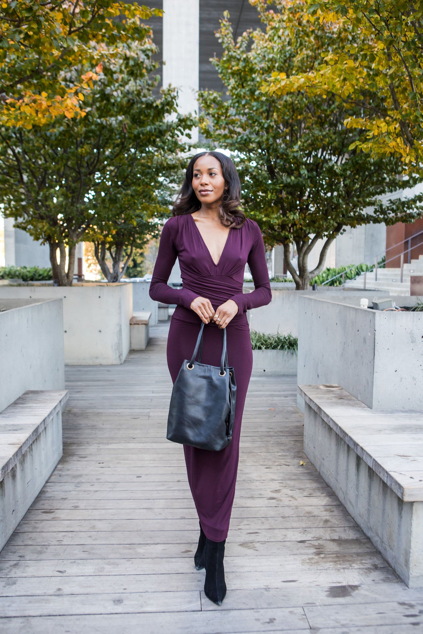 Camden Bucket bag - Noire