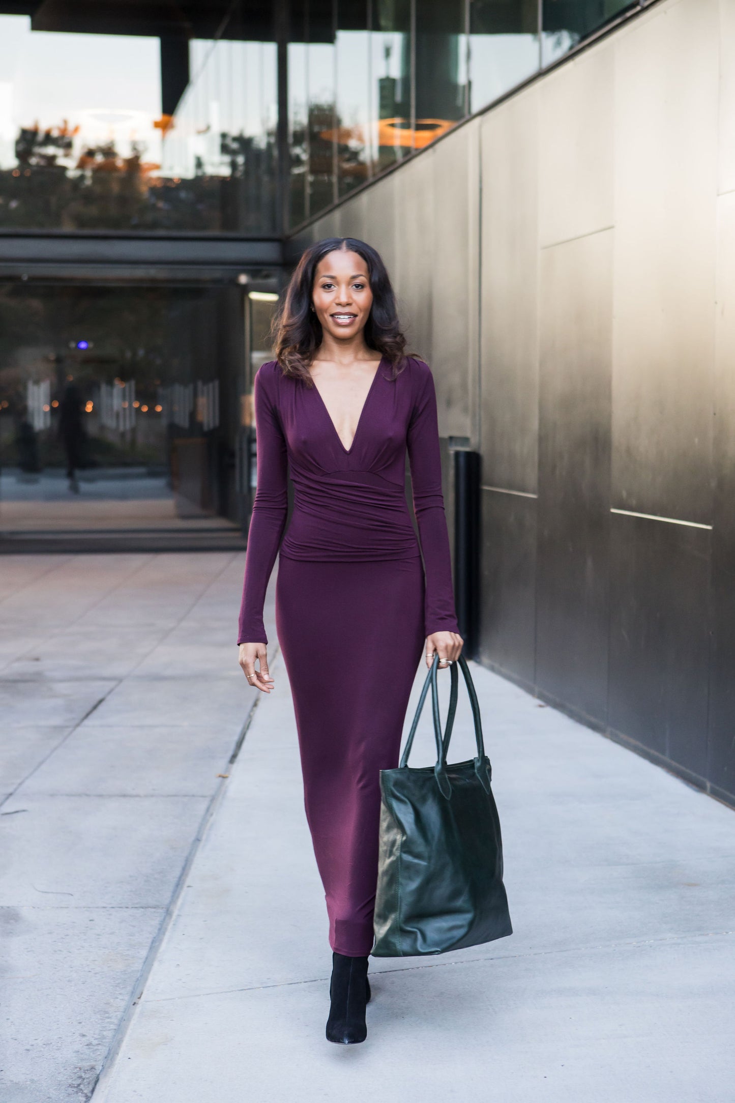 Wellington Tote - Hunter Green